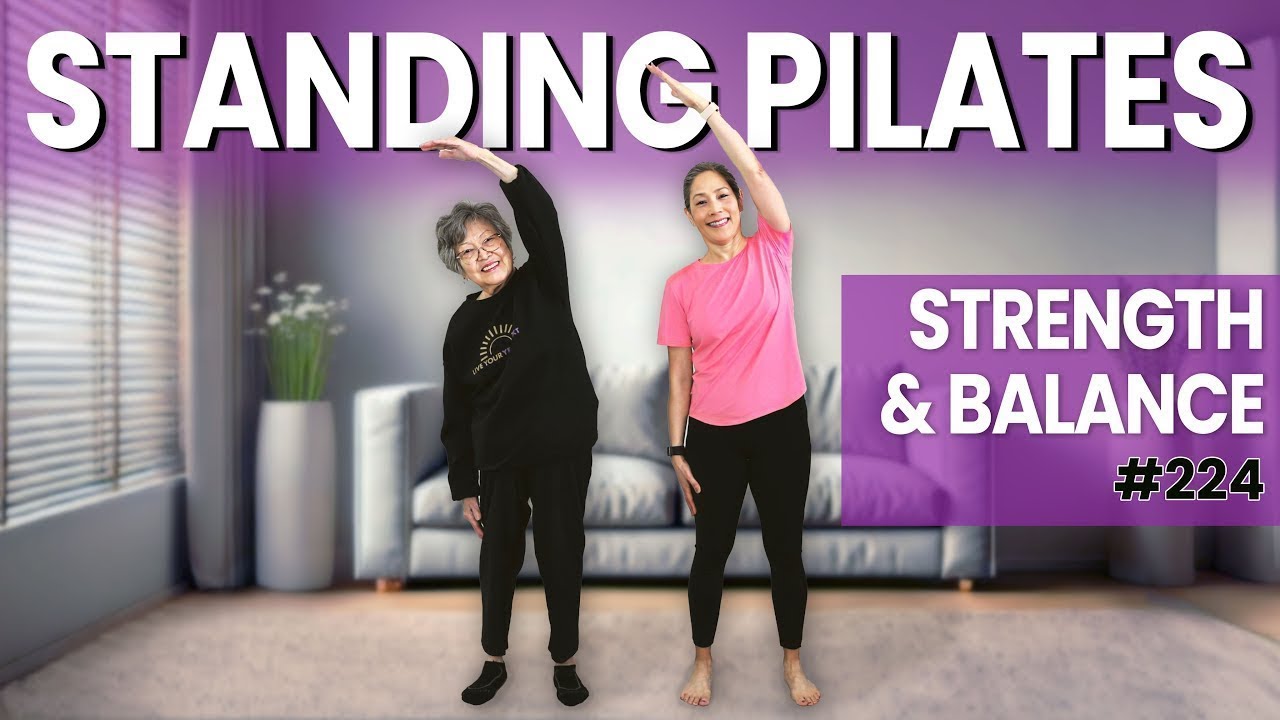pilates 10 minutes standing