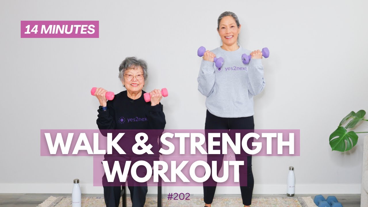 14 Minute Strength Workout for Seniors and Beginners