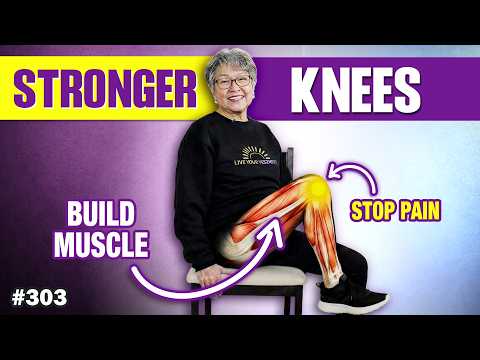 10-Minute Arthritis-Friendly Isometric Knee Workout (Seated Only)