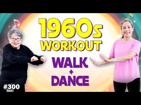 Fun Walk & Dance Workout for Seniors | Low Impact Cardio