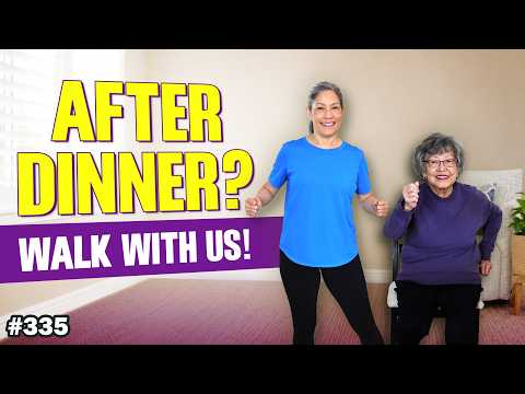 20-Minute After-Dinner Walk_ A Gentle Walking Workout at Home