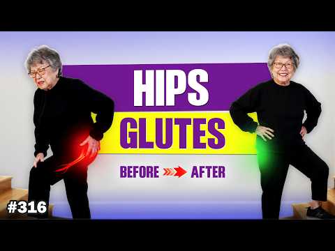 Climb Stairs Easily Hip and Glute Workout for Seniors