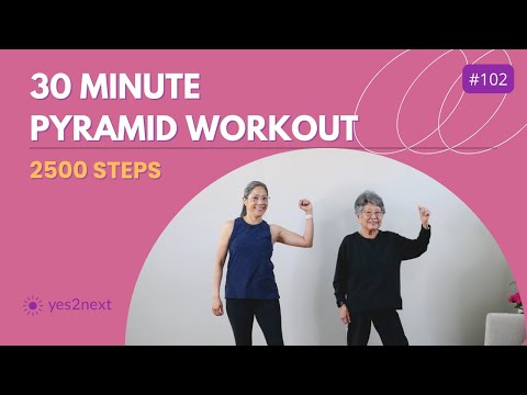 30 Minute Pyramid Walking Workout