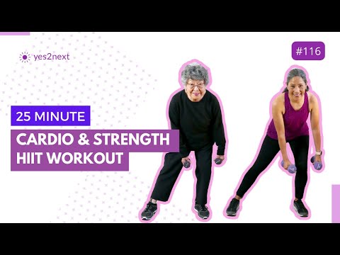 25 min Cardio & Strength HIIT Workout