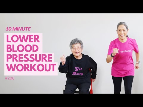 10 Minute Lower Blood Pressure Workout