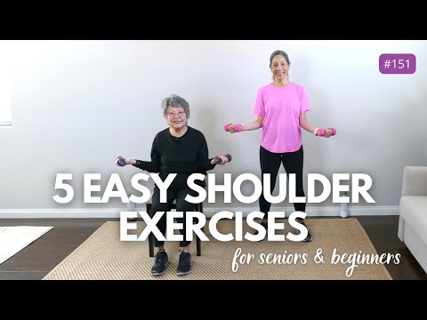 5 Easy Shoulder Exercises: Seniors, Beginners
