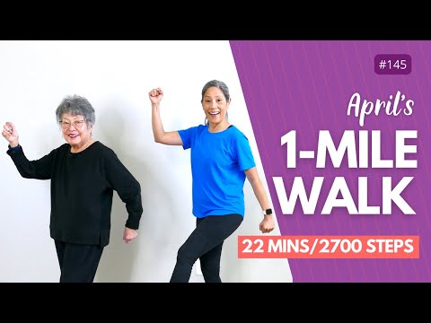 April’s 1 Mile Walk for Beginners, Seniors