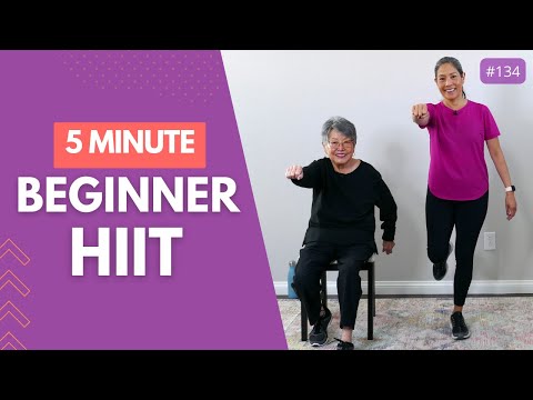 5 Minute Beginner HIIT Workout #2