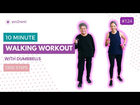 10 Minute HIIT Walking Workout