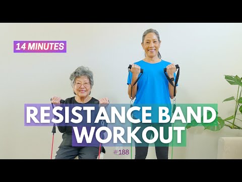 14 Minute Resistance Band Workout for Beginners