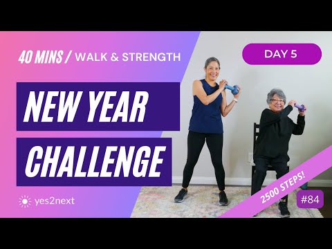 DAY 5: New Year Challenge - Walk & Strength #2