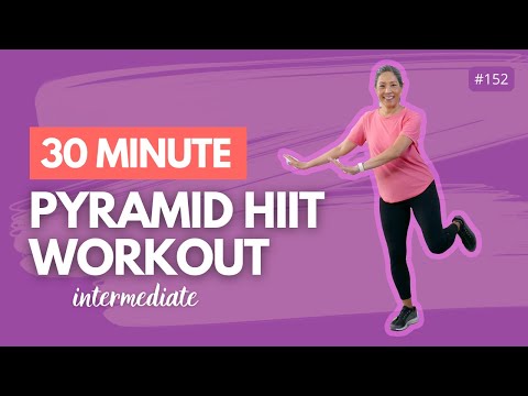30 Minute Intermediate Pyramid HIIT – yes2next