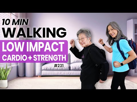 10 Minute Indoor Rucking Workout for Seniors