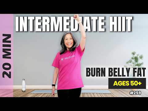 20-Minute Intermediate HIIT: Menopause-friendly