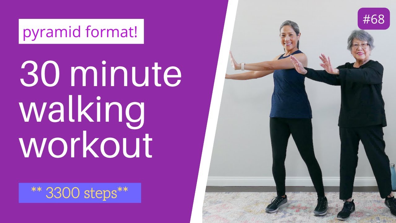 30 Minute Pyramid Walking Workout – yes2next