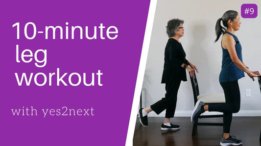 10- Minute Leg Workout for Seniors, Beginners