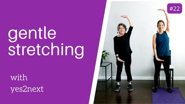 Gentle Stretching for Seniors, Beginner Exercisers – yes2next