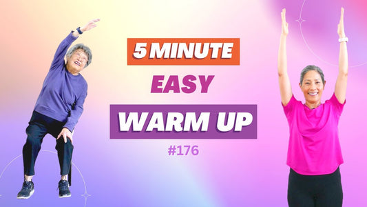 Easy 5 Minute Warm Up Exercises for Seniors & Beginners