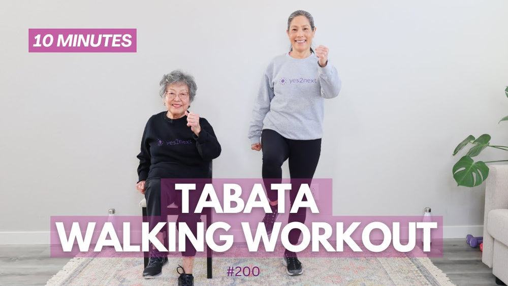 10 minute Tabata Walking Workout