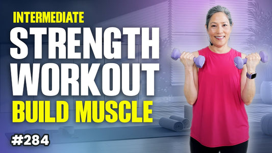 25-Min Strength Workout for Seniors (Seated or Standing)