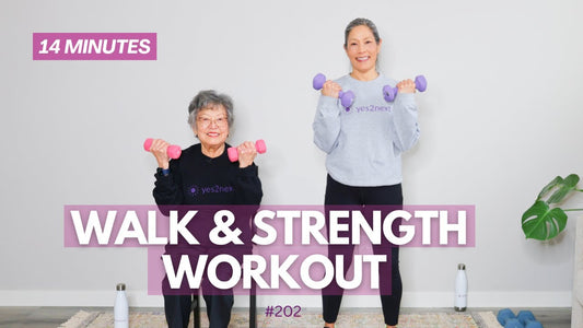 14 Minute Strength Workout for Seniors and Beginners