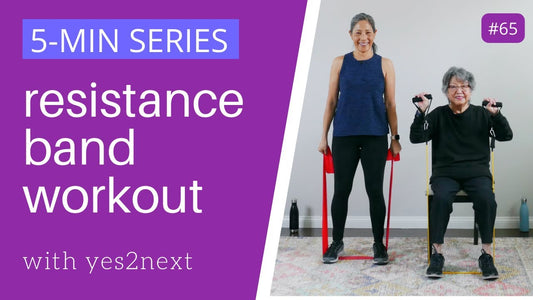 5 Minute Resistance Band Workout for Strength