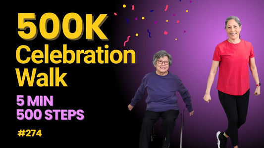 500K Celebration Walk — 5 Min, 500 Steps