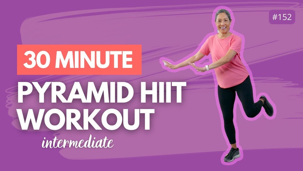 30 Minute Intermediate Pyramid HIIT Workout