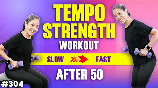 Tempo Strength Training After 50 (Menopause-Friendly Workout)