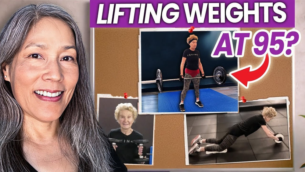 Meet Estelle: Lifting Weights at 95?