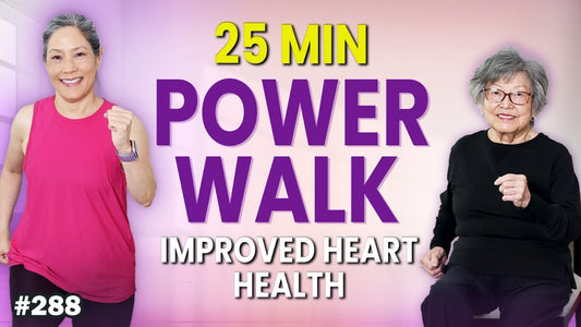 25-Min Power Walk for Seniors | Boost Heart Health, Energy & Balance | Day 9 Better Balance Program