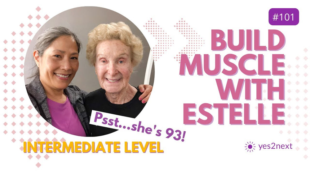 Build muscle with a 93-year-old | At home senior workout
