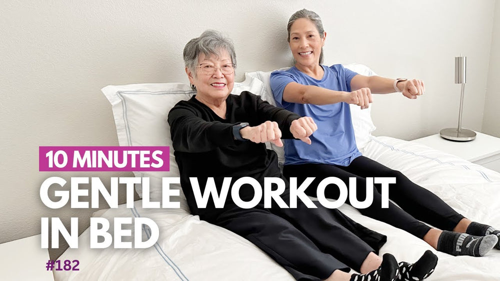 10 Minute Full Body Workout in Bed
