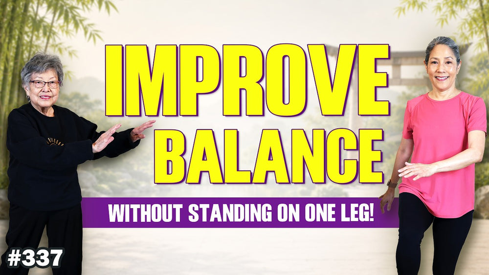 20-Min Tai Chi-Inspired Balance Workout for Seniors | Improve Stability