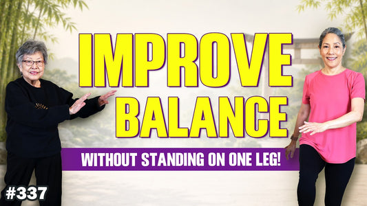 20-Min Tai Chi-Inspired Balance Workout for Seniors | Improve Stability