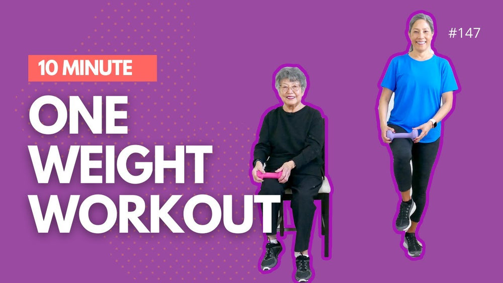 10 minute One Weight Workout