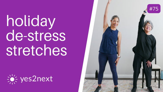 Holiday de-stress stretches