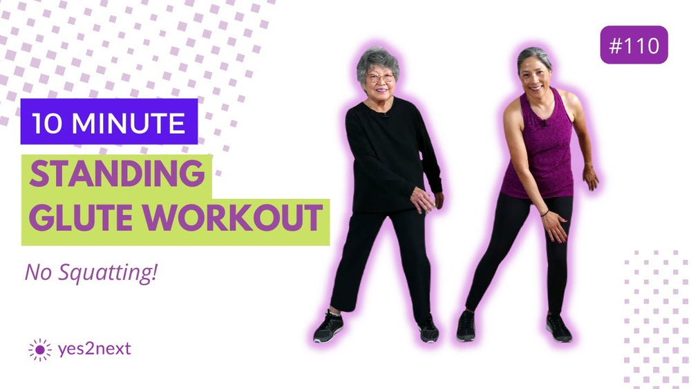 10 Minute Standing Glute Workout