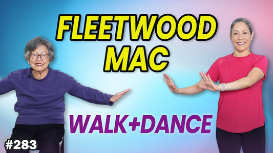 Walk & Dance to Fleetwood Mac | 15 Min Feel-Good Cardio (Seated or Standing)