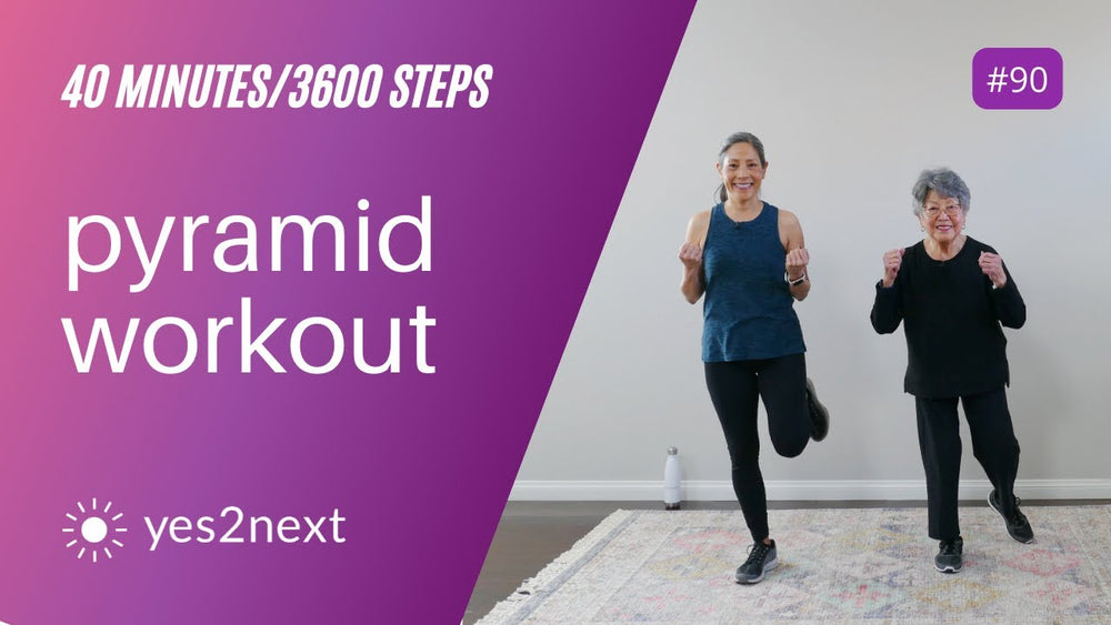 40 minute Pyramid Walking Workout