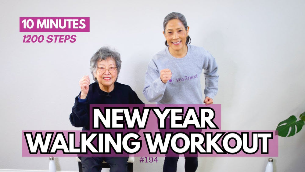 10 Minute New Year Walking Workout