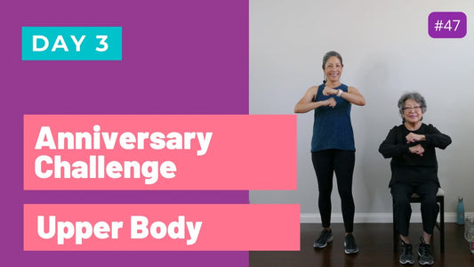 Day 3 Anniversary Workout Challenge | Seniors, Beginners
