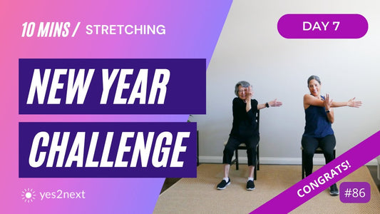 Day 7 New Year Challenge. Gentle Stretching