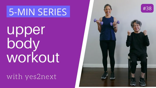 5 Minute Upper Body Chair Workout