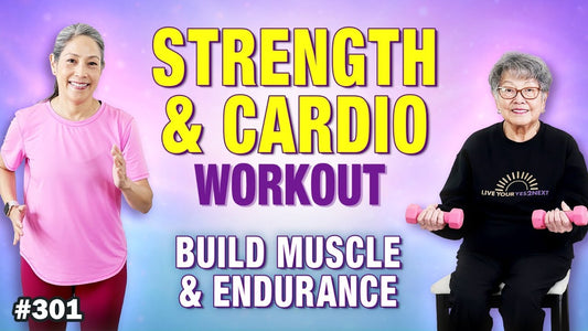 Easy Strength & Cardio Workout for Seniors Who Want More Energy