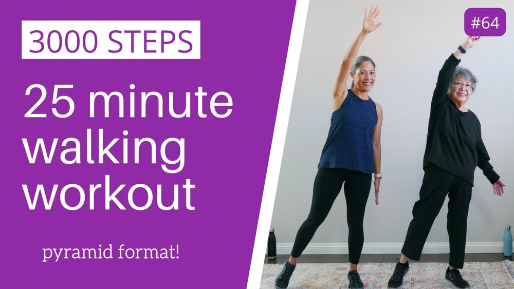 25 Minute Pyramid Walking Workout