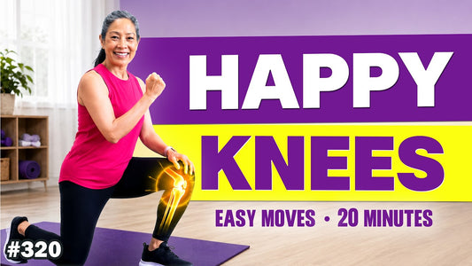 Gentle Knee Strengthening Workout for Seniors | Seated & Standing Exercises