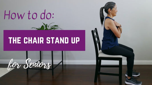 How to do the Chair Standup for Seniors, Beginner Exercisers
