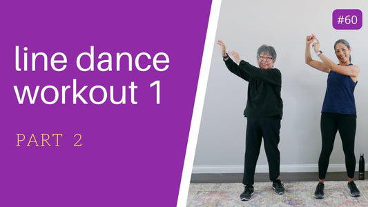 Line Dance Workout 1 Part 2 | Seniors, beginners