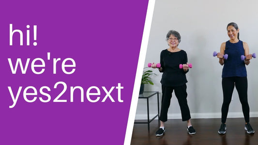 yes2next, exercise workouts for seniors, beginnner exercisers